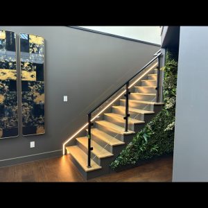 Glass Railing - Modern Stairs