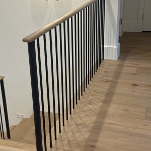 White Oak Modern Railing