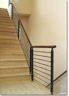 Original Horizontal Railing Design built by Stair SolutionsTexas #1 Stair Builder