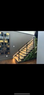 Glass Railing - Modern Stairs
