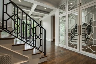 Custom Homes by Tatum Brown - Custom Iron Railing