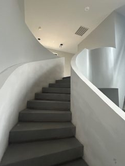 Unique Bent Staircase by Stair Solutions