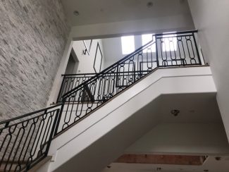 Original Forged Iron Balustrade Designed and Built by Stair Solutions